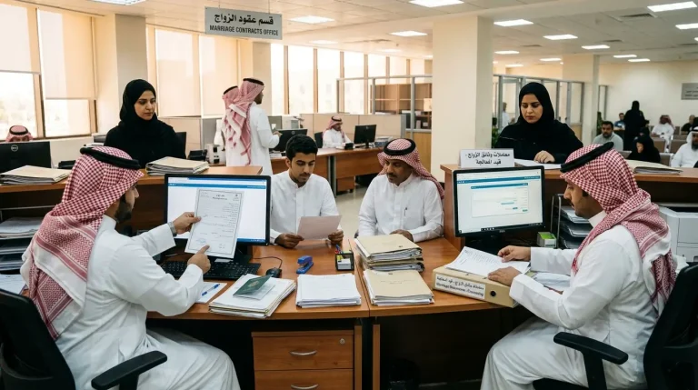 مستندات تصريح الزواج المطلوبة في السعودية